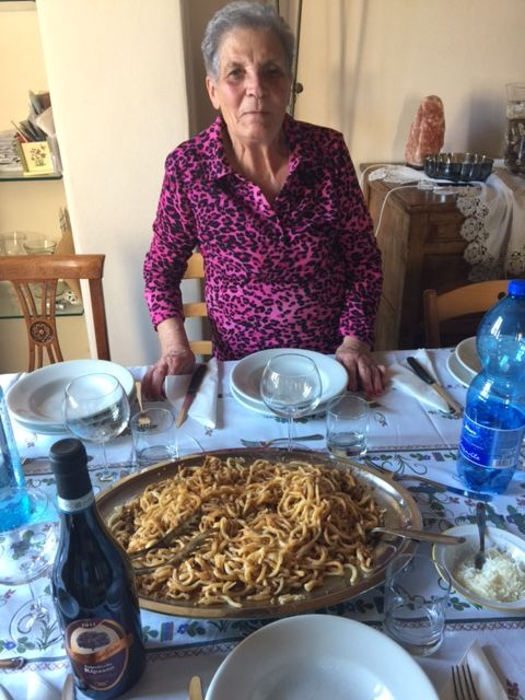 Nonna Rina makes Pici