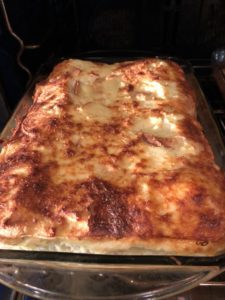 lasagna for Easter